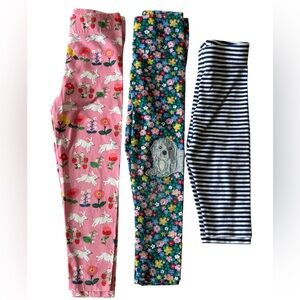 Mini Boden Pattern Legging Bundle Size 4-5 Year